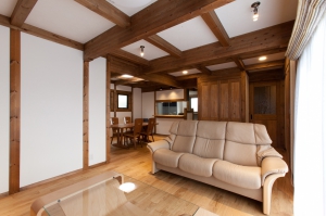  部屋ごとにテーマを楽しむ木の家／サイエンスホーム金沢西