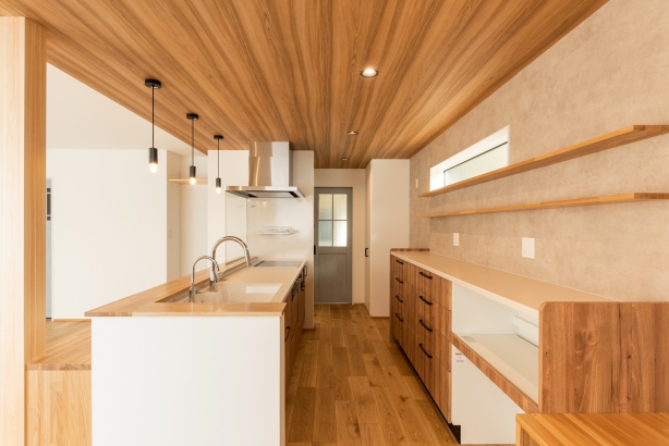 カフェ風キッチン ナチュラルでかわいい家 Jaホーム 株式会社ｊａ建設エナジー ｊａだから安心の新築 リノベーション