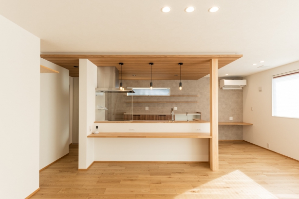   JAホーム ｜株式会社ＪＡ建設エナジー　ＪＡだから安心の新築、リノベーションの施工事例 カフェ風キッチン ナチュラルでかわいい家