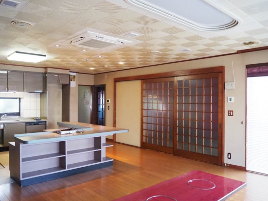 LDK③（BEFORE） JAホーム ｜株式会社ＪＡ建設エナジー　ＪＡだから安心の新築、リノベーションの施工事例 自然素材に囲まれた高級旅館のような家