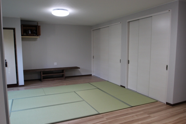 リビング収納  株式会社 イングの施工事例 置き畳の広々LDK | 小松市 マイホーム 建築事例