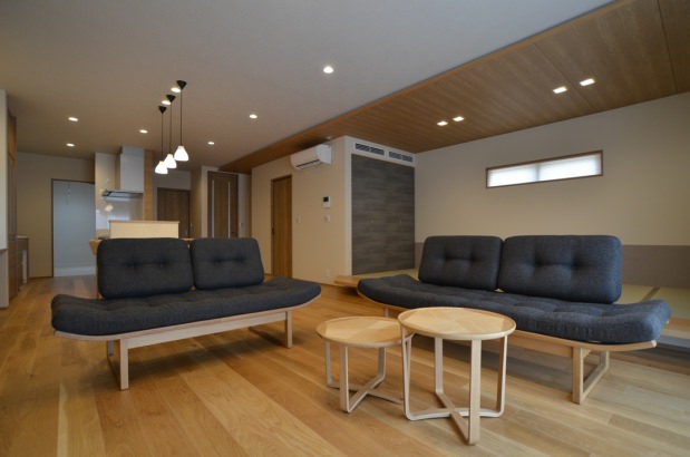   住樂工房  JURAKU  |  石川県小松市でデザインと品質にこだわった住宅づくりの施工事例 快楽的な平屋の住まい