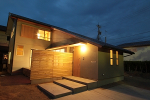 自然素材・無垢の家 快適な家を追及する 片村建築の施工事例