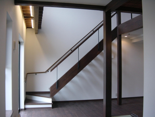 階段 株式会社 北陸リビング社の施工事例 おしゃれでモダンなJapanese Style