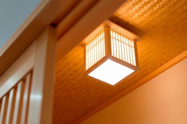 和室前室照明 オダケホーム株式会社の施工事例 趣味を楽しむ平屋の家