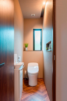 トイレ オダケホーム株式会社の施工事例 趣味を楽しむ平屋の家
