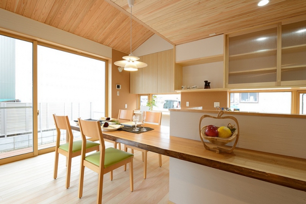   株式会社オリジナルウッドの施工事例 開放感と自然素材の温もりを感じる家