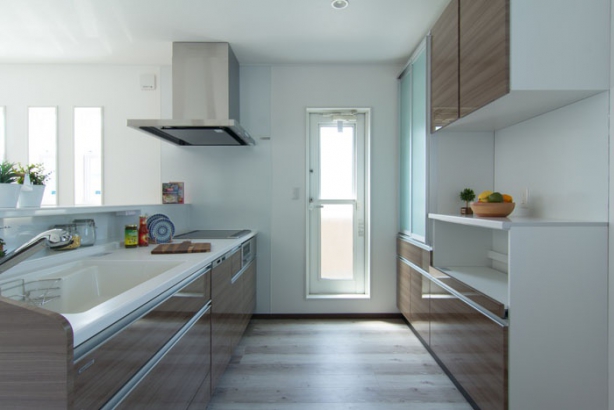 キッチン 葵建設株式会社の施工事例 完全分離型の2世帯住宅の家