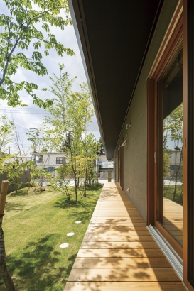 外観 丸和建設株式会社の施工事例 自然素材が活きるシンプルデザインの家