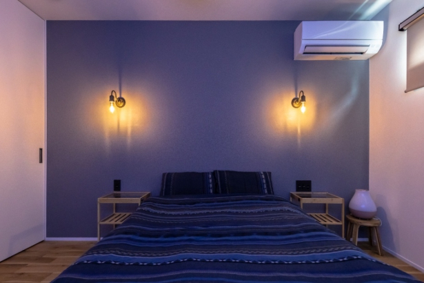 寝室 can wood株式会社の施工事例 アメリカンテイスト×光と風の家