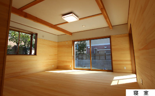 寝室 檜乃アットホーム株式会社の施工事例 龍ヶ崎市の家