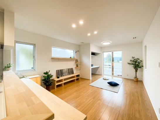   プライム住建の施工事例 【平屋】ナチュラル×シンプルで心地よく暮らす家