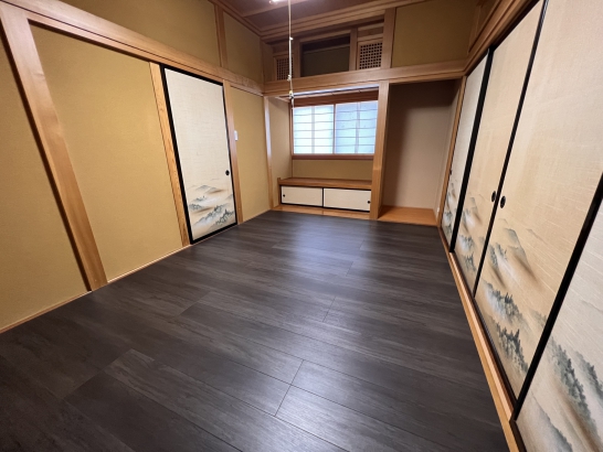 和室の畳えをフロアに変更 有限会社　柴田建設の施工事例 子供の成長と暮らす家