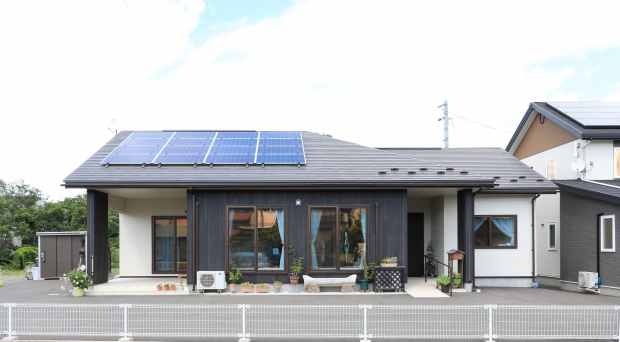   日本ハウスホールディングス　岩手の施工事例 【北上支店】二世帯で暮らす平屋住宅
