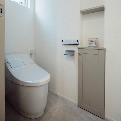 トイレ 株式会社　フリーダムデザインの施工事例 Noble＆Relaxationな住まい